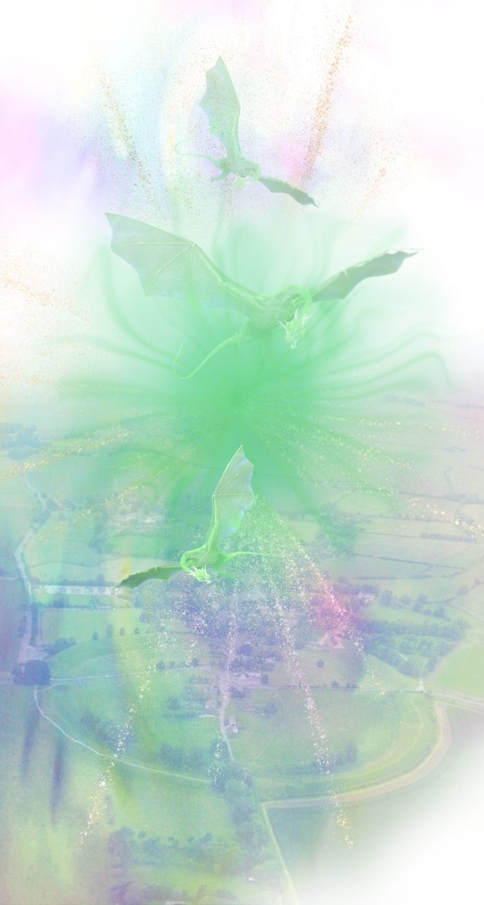 Glastonbury Sarah Sophia Emerald Dragons2