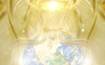 Hydroplasmic Golden Christ Light of Truth hitting the Earth Now